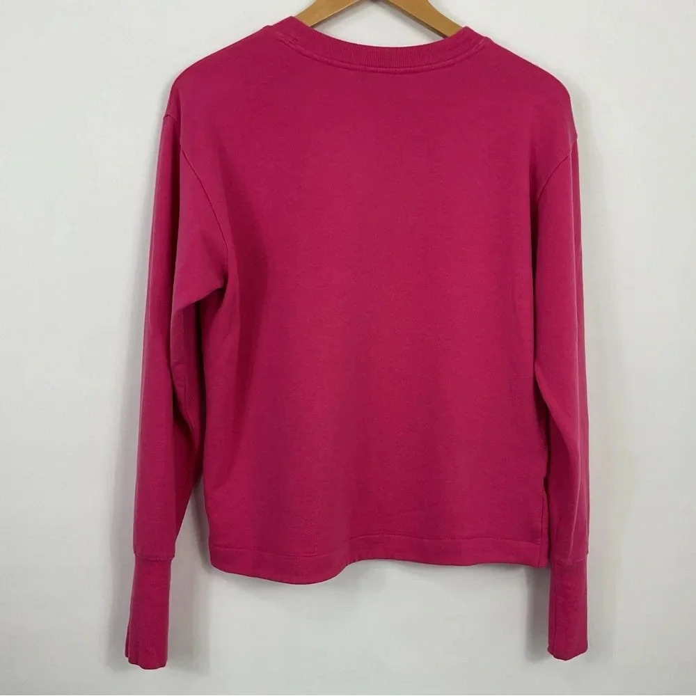 Athleta Solitude Crew Neck Sweatshirt Size Small - Picture 4 of 7